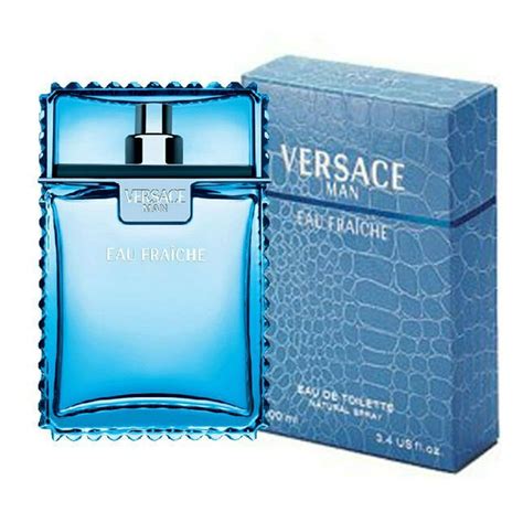 versace eau fraiche eau de|Versace man 3.4 oz.